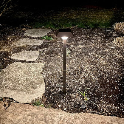 Super Bright 300 Lumens Solar Pathway Lights Outdoor, 2 Lighting Color Modes Warm White & Daylight, Waterproof Landscape LED Lighting for Walkway, Garden, Driveway, Yard – Easy Installation (4 Pack)